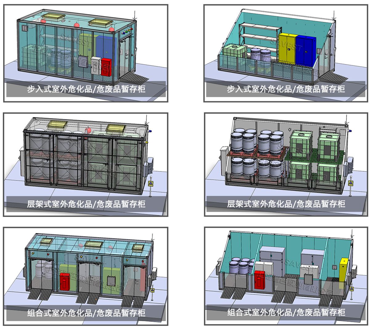 室外危化品暂存柜